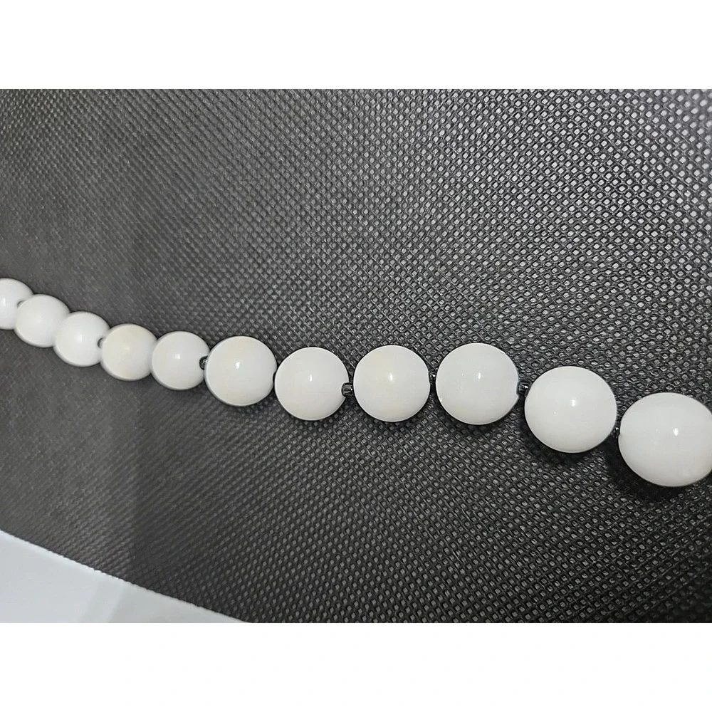 Lot Of 7 Vtg Charming Charlie And Others‎ white elegant necklaces & 1 bracelet